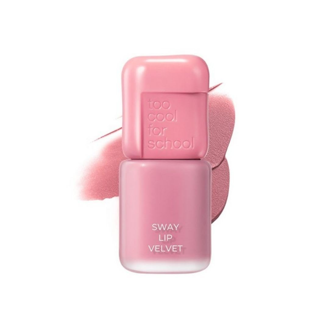 Too Cool For School Velvet Lip Tint 04 Bunny Flash for Vibrant Color