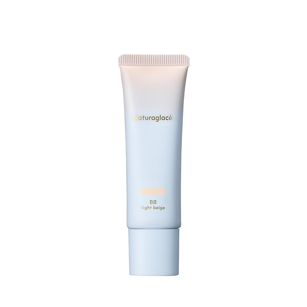 naturaglace BB Cream 01 Light Beige 27g SPF50+ for Japanese Skincare
