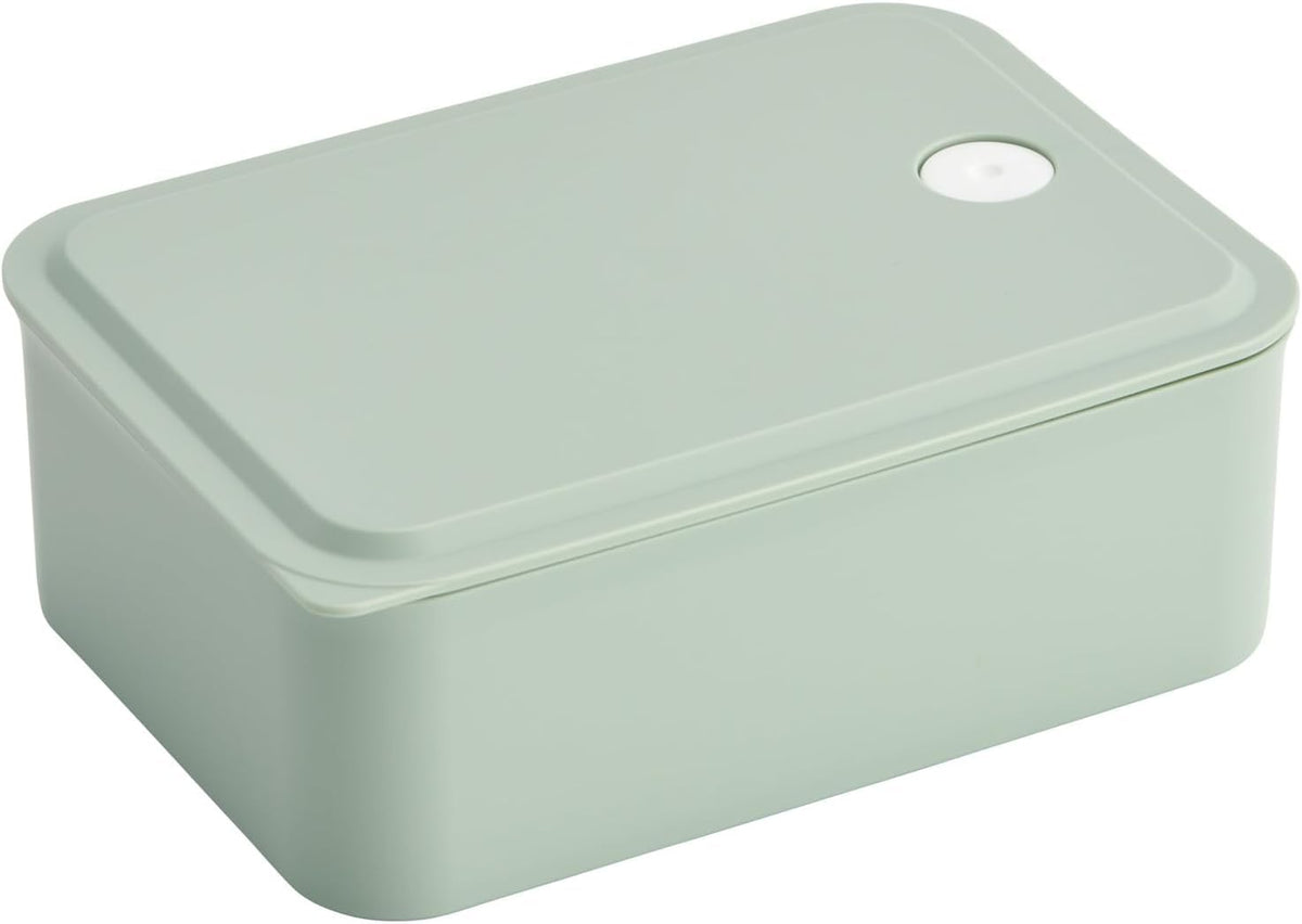 Skater Bento Box 700ml Microwave Safe Lunch Case Sepia Green