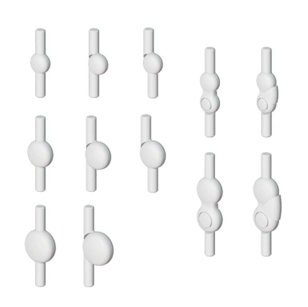 Hobby Base Premium Parts Collection Joint Connectors Dark Gray for Models