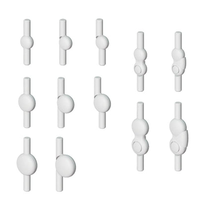 Hobby Base Premium Parts Collection Joint Connectors Dark Gray for Models