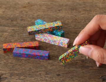 Aozora Dot Flowers Crayon for Creative Art Projects