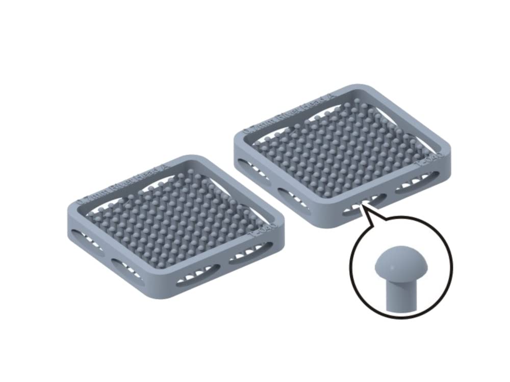 E.T Model 0.7mm Round Rivets for Model Kits 240 Pieces
