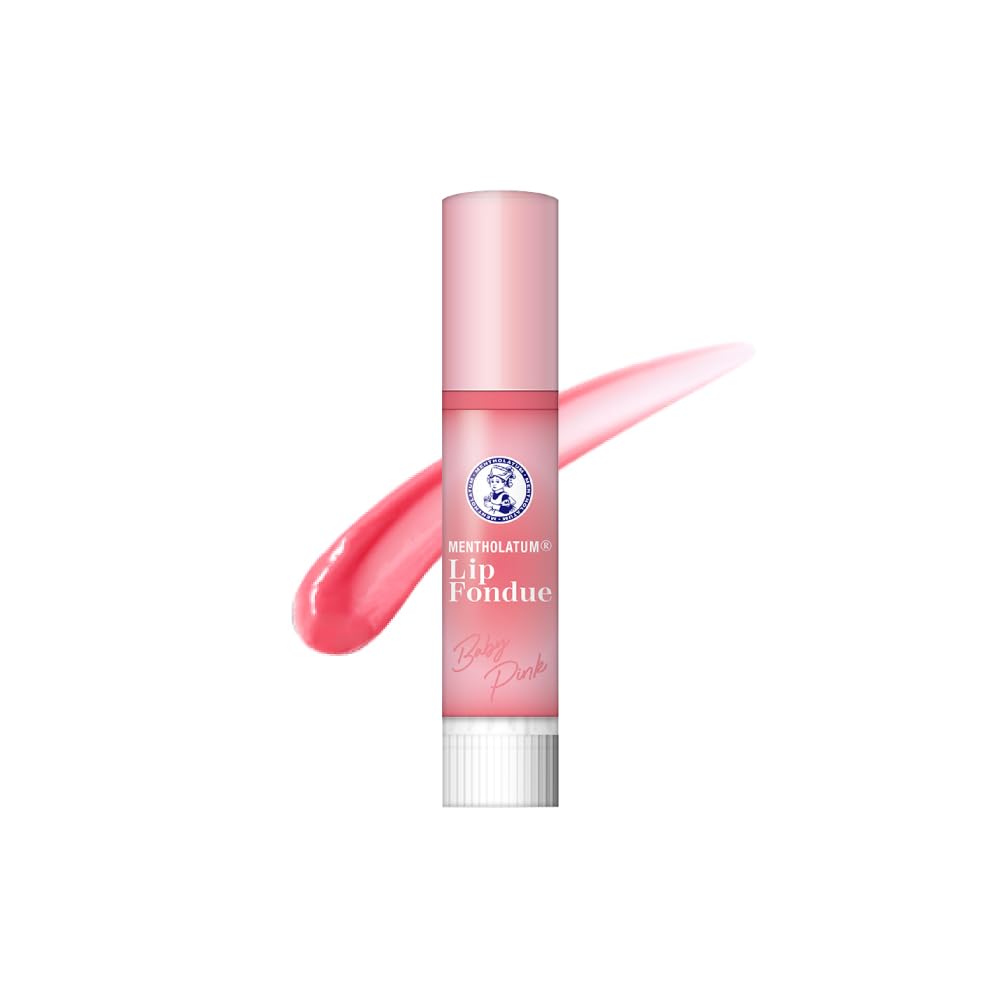 Mentholatum Lip Fondue Baby Pink 3.2g Floral Scent Hydrating Lip Care