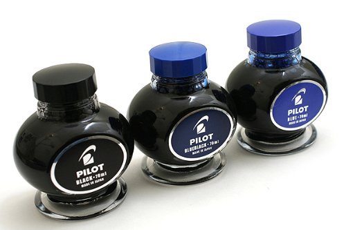 PILOT Ink for Plunger Fountain Pens Black 70ml