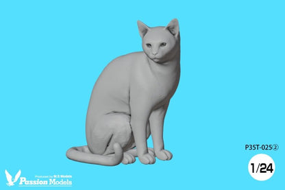 Passion Models 1/24 Cat Lovers Resin Kit Five Set