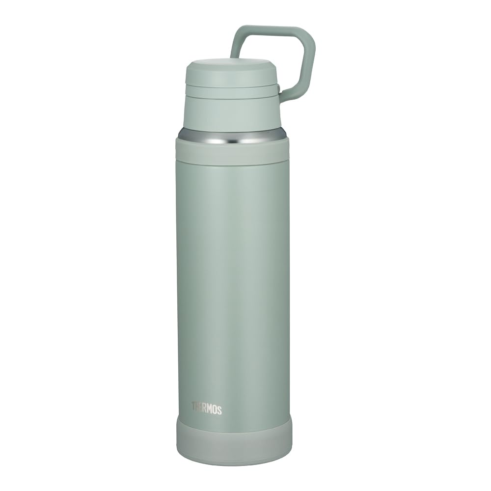 THERMOS Vacuum Insulated Portable Mug with Carry Loop, Ash Green 1L (JOY-1000 ASG)
