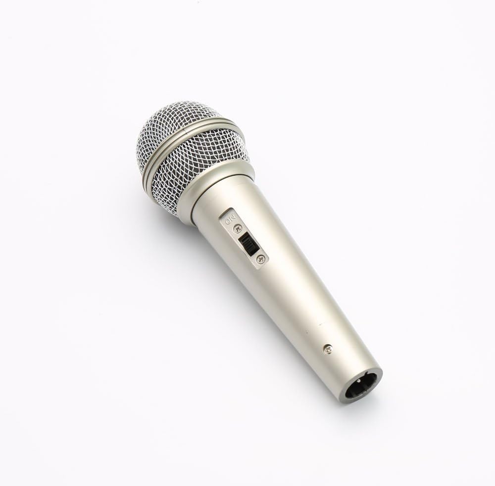 Play Avenue Silver Microphone Collectible Model