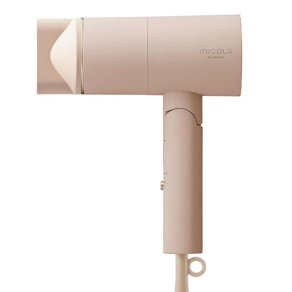 IRIS OHYAMA MiCOLA Hair Dryer with Infrared Technology for Quick Drying