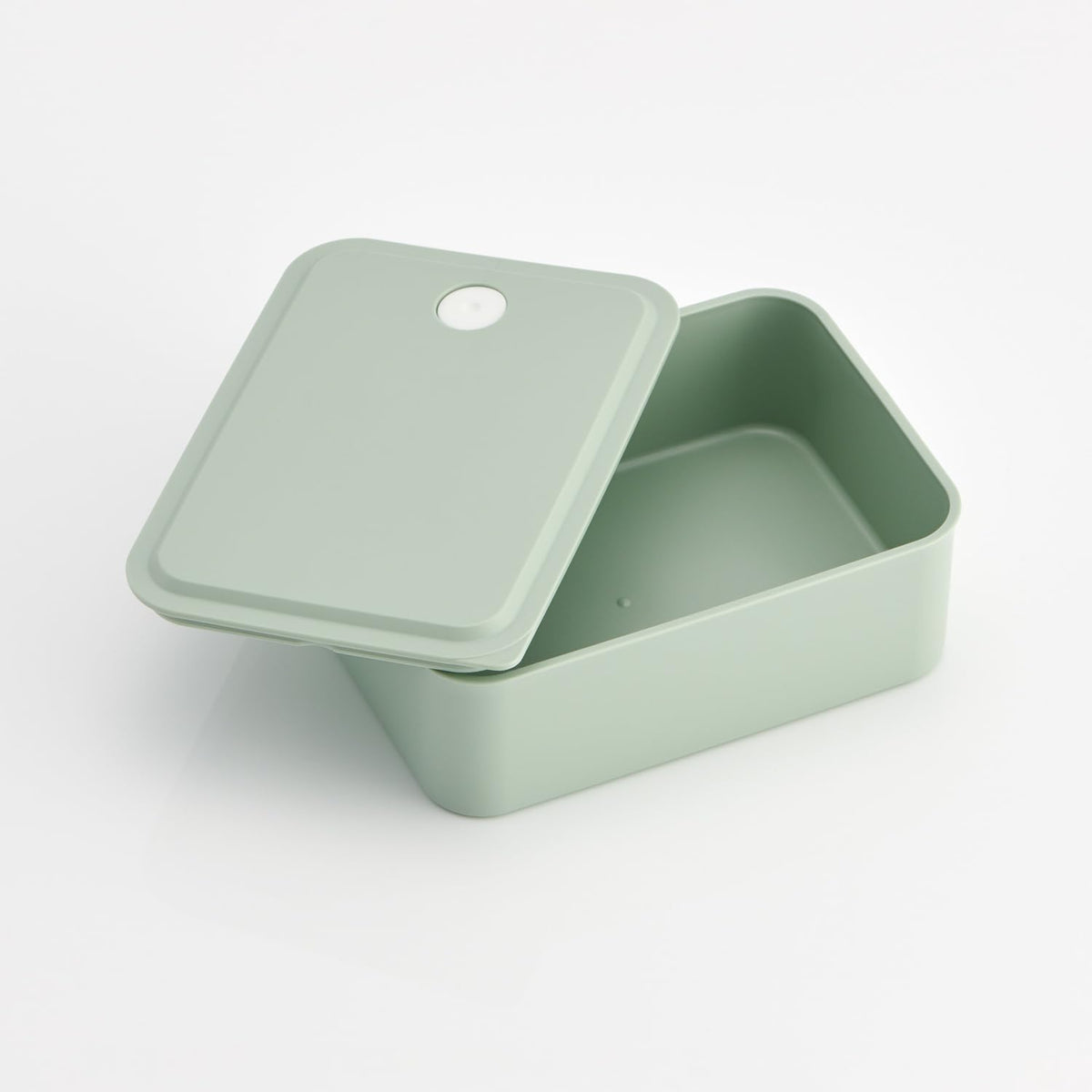 Skater Bento Box 700ml Microwave Safe Lunch Case Sepia Green
