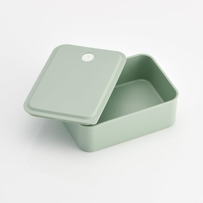 Skater Bento Box 700ml Microwave Safe Lunch Case Sepia Green