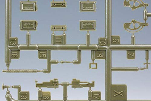 Asuka Model 1/35 Browning M1919A4 Machine Gun Set Model Kit Parts