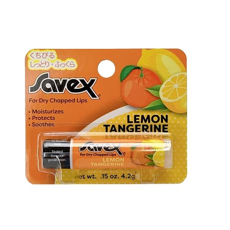 savex Lip Balm Stick Lemon and Orange Flavor 4.8g