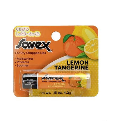 savex Lip Balm Stick Lemon and Orange Flavor 4.8g