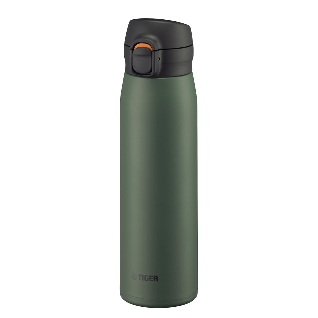 TIGER Stainless Steel Water Bottle 600ml with One-Push Cap