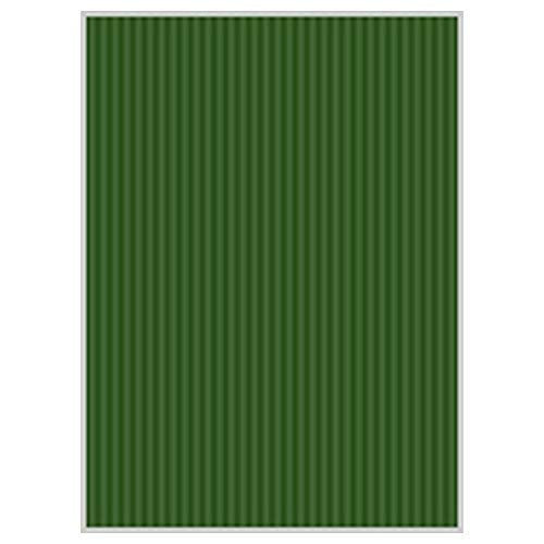Hisago Ripple Board Thin A4 Green 3 Sheets for Creative Projects