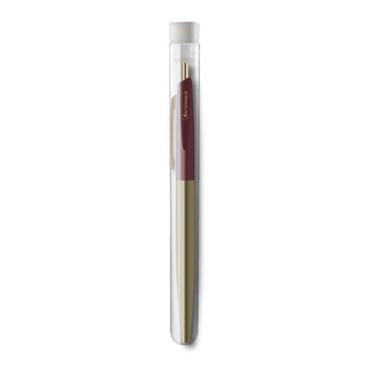 Anterique Brass Ballpoint Pen 0.5mm Maroon for Smooth Writing