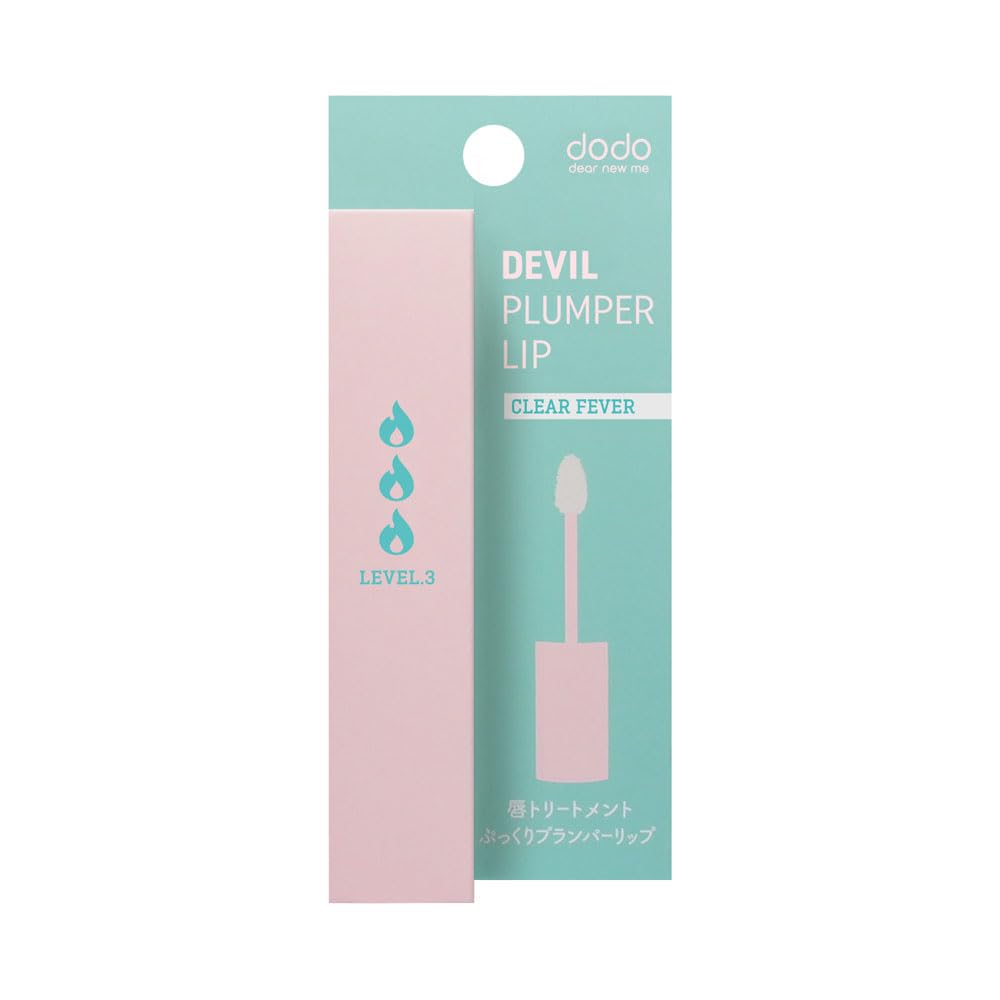 dodo Devil Plumper Lip Gloss Clear Fever 4g
