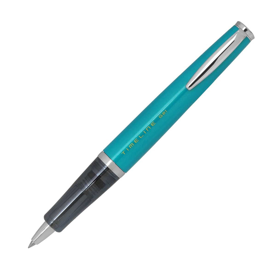 PILOT Timeline Gel Ink Ballpoint Pen PG, Peacock Green, 1 Count