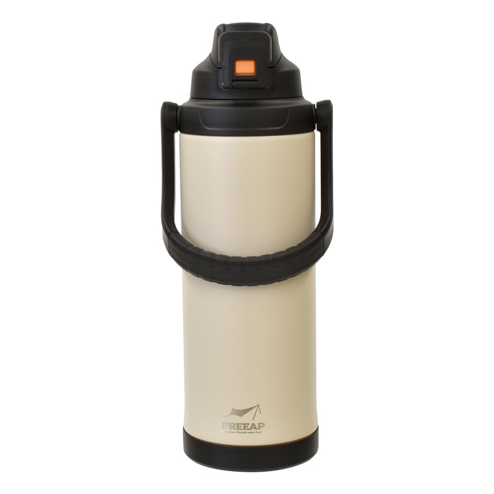 FREEAP Insulated Water Bottle 2.5L Sports Jug Wide Mouth Outdoor Use