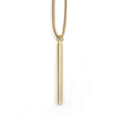 Namib Design Studio Mini Brass Pen 1.0mm Brown