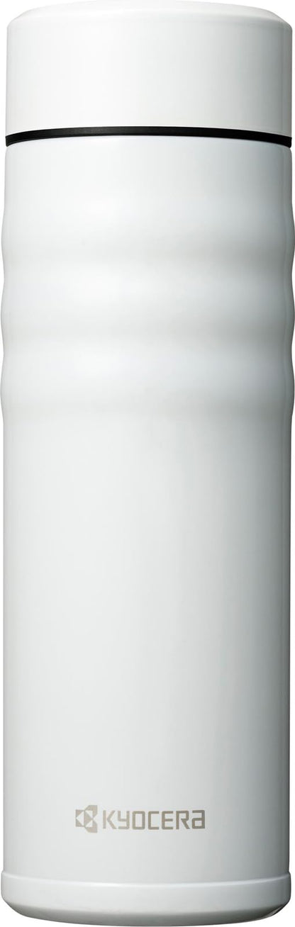 Kyocera 500ml Coffee Bottle with Ceramic Interior and Vacuum Insulation