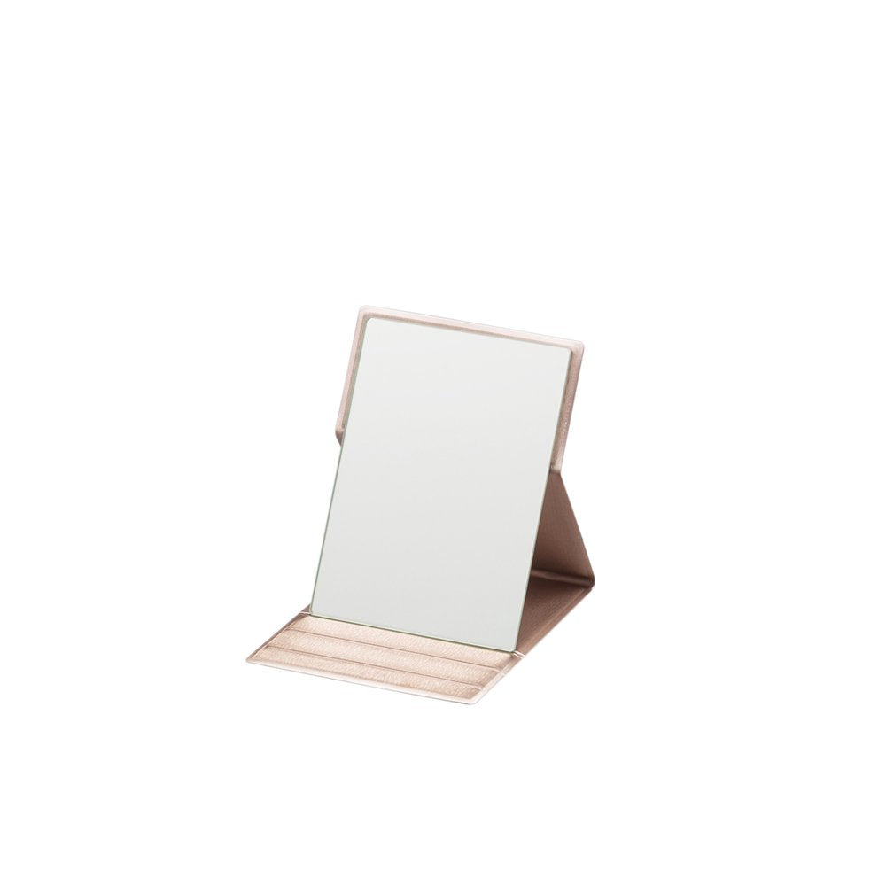Napure Mirror Compact Makeup Mirror with True Skin Reflection Pink