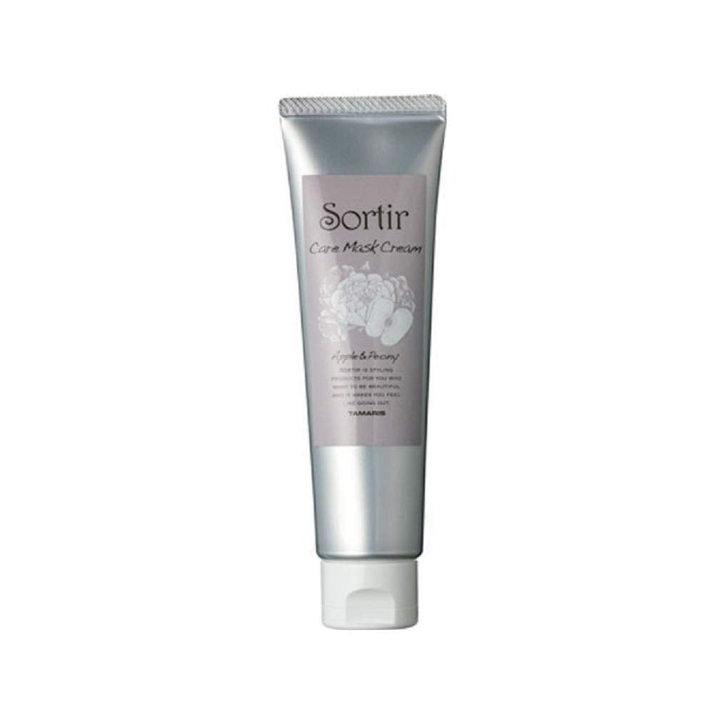 Soltaire Care Mask Cream Apple &amp; Peony 80g for Japanese Skincare
