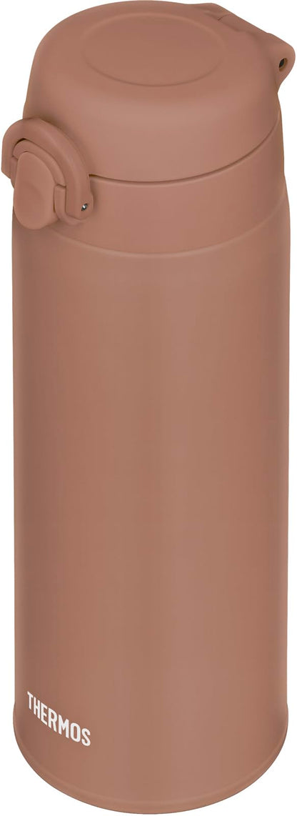 THERMOS Vacuum Insulated Travel Mug 500ml Lightweight Brown