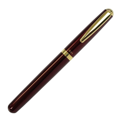Auto Water-Based Ballpoint Pen Gold Parts Model CR01G Wine