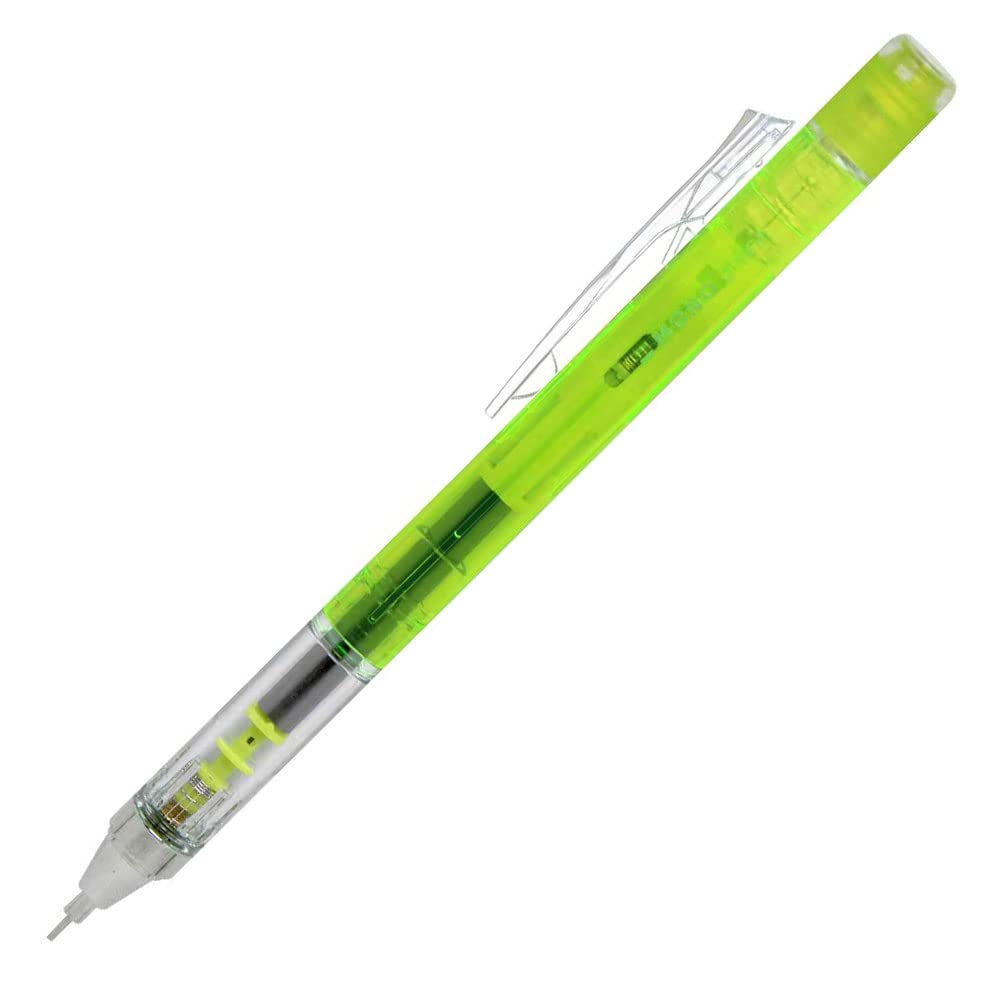 Tombow MONO Graph Mechanical Pencil 0.5mm with Clear Lime Grip