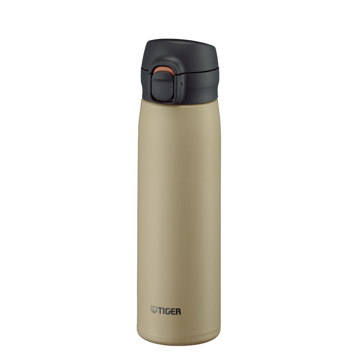 TIGER Stainless Steel Water Bottle 500ml One-Push Design