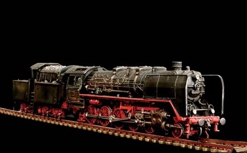 PLATZ 1/87 Scale Model German Steam Locomotive BR50 Plastic Kit