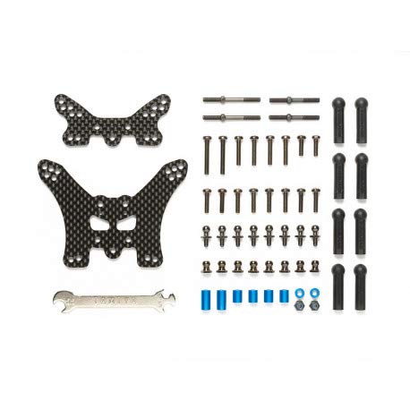 TAMIYA OP.1754 TT-02B Carbon Damper Stay Set for Scale Model Kits