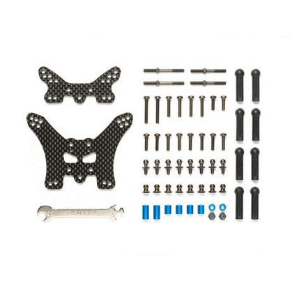 TAMIYA OP.1754 TT-02B Carbon Damper Stay Set for Scale Model Kits
