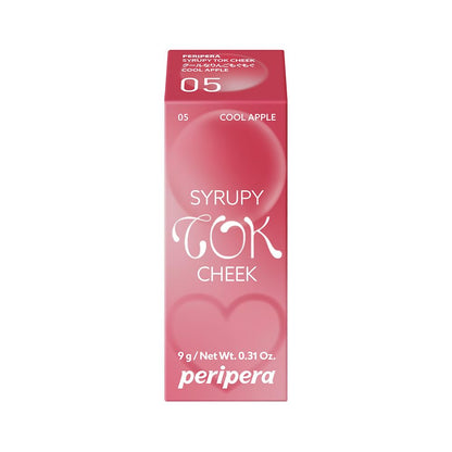 Peripera Syrupy Tok Cheek Cool Apple Blush Lightweight Formula