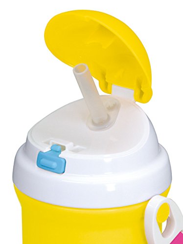 Komorijushi Straw Bottle Yellow 400ml Made in Japan