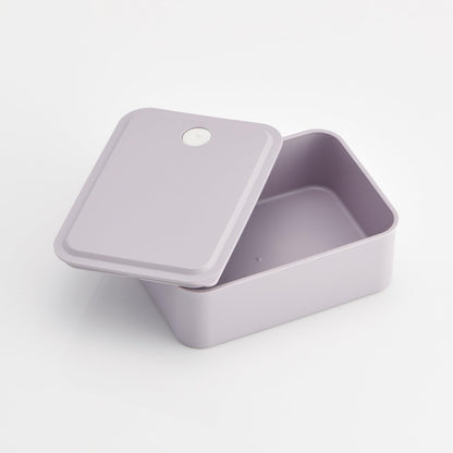 Skater Bento Box 700ml Microwave Safe Lunch Case Sepia Lavender