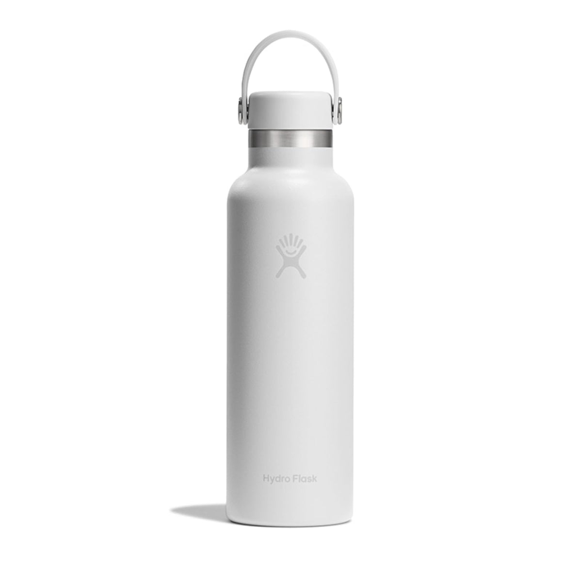 Hydro Flask Standard Mouth 21oz Water Bottle in Tonal White