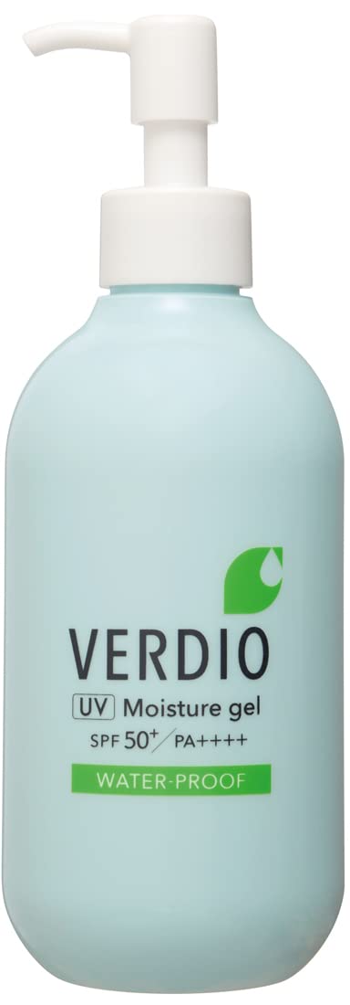 Verdio UV Moisture Gel with SPF 50 Plus 220g for Japanese Skincare