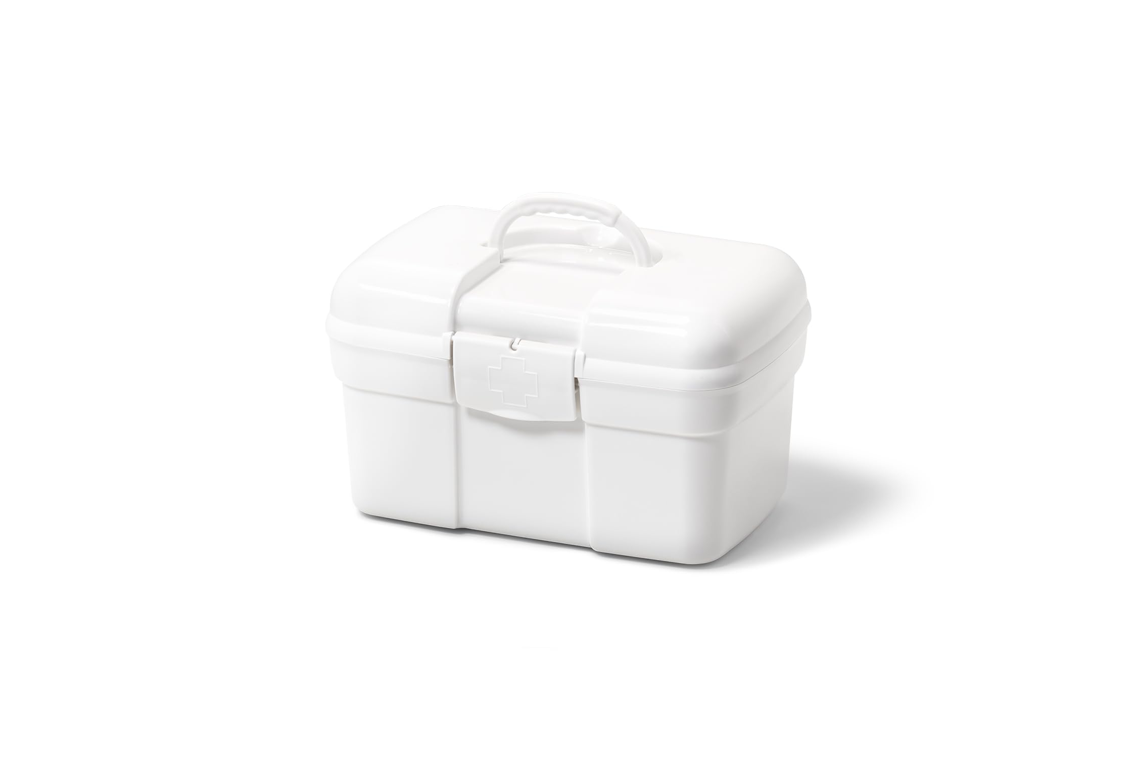 like-it Storage Case with Tray 27.7x18.2x16.5cm All White