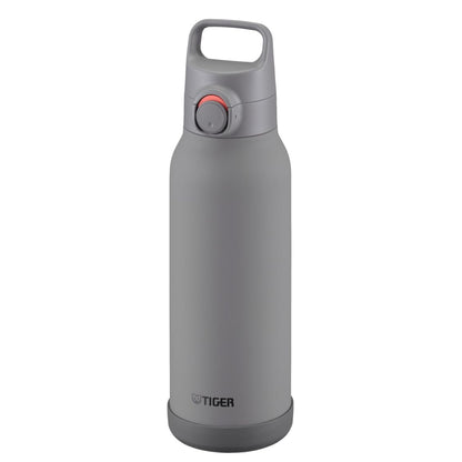 TIGER 1.2L Stainless Steel Water Bottle with One-Push Lid