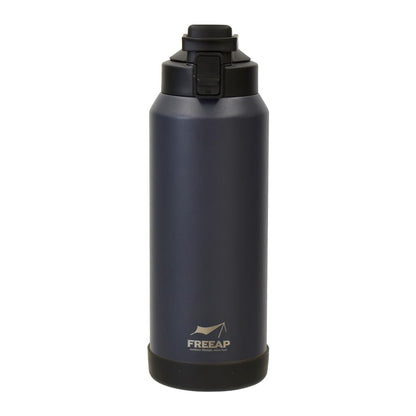 FREEAP Insulated Water Bottle Wide Mouth 1.1L for Outdoor Use
