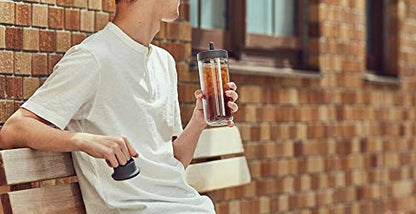 KINTO To-Go Bottle 480ml White with Straw Lightweight Design
