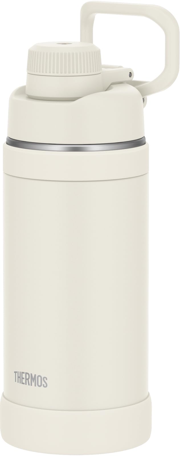 THERMOS Insulated Sports Bottle 750ml with Carry Loop in Ivory White