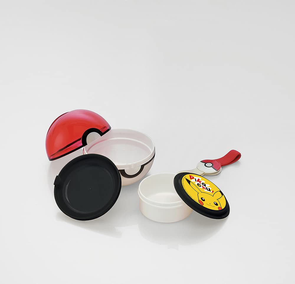 スケーター(Skater) ポケモン モンスターボール 弁当箱 ポケットモンスター ランチボックス 小物入れ LMS3-A