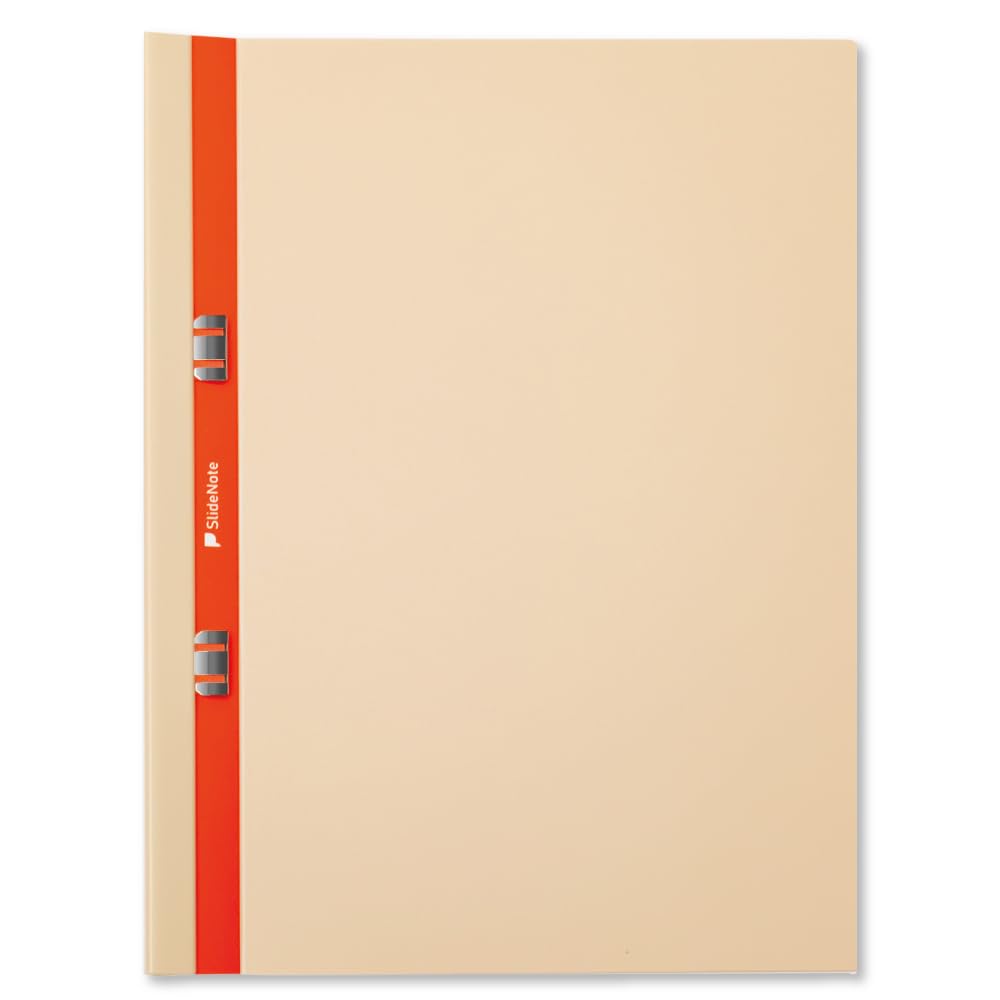 PAGEBASE SlideNote A4 Light Brown Innovative Binder with 360° Expandability