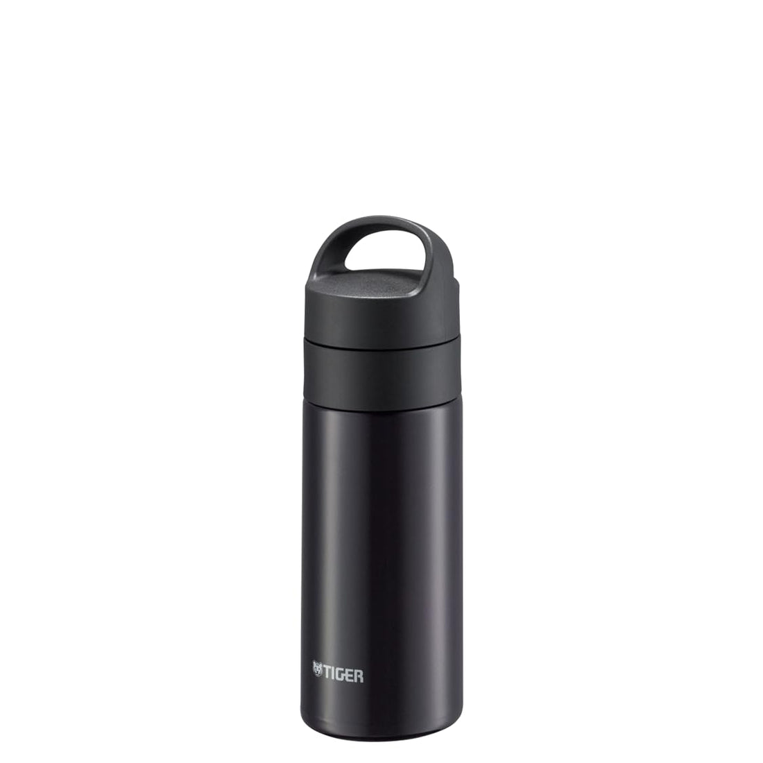 TIGER Stainless Steel Water Bottle 360ml with Handle for Hot and Cold Drinks