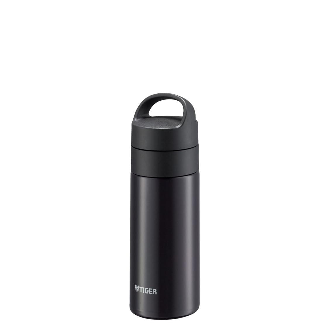 TIGER Stainless Steel Water Bottle 360ml with Handle for Hot and Cold Drinks