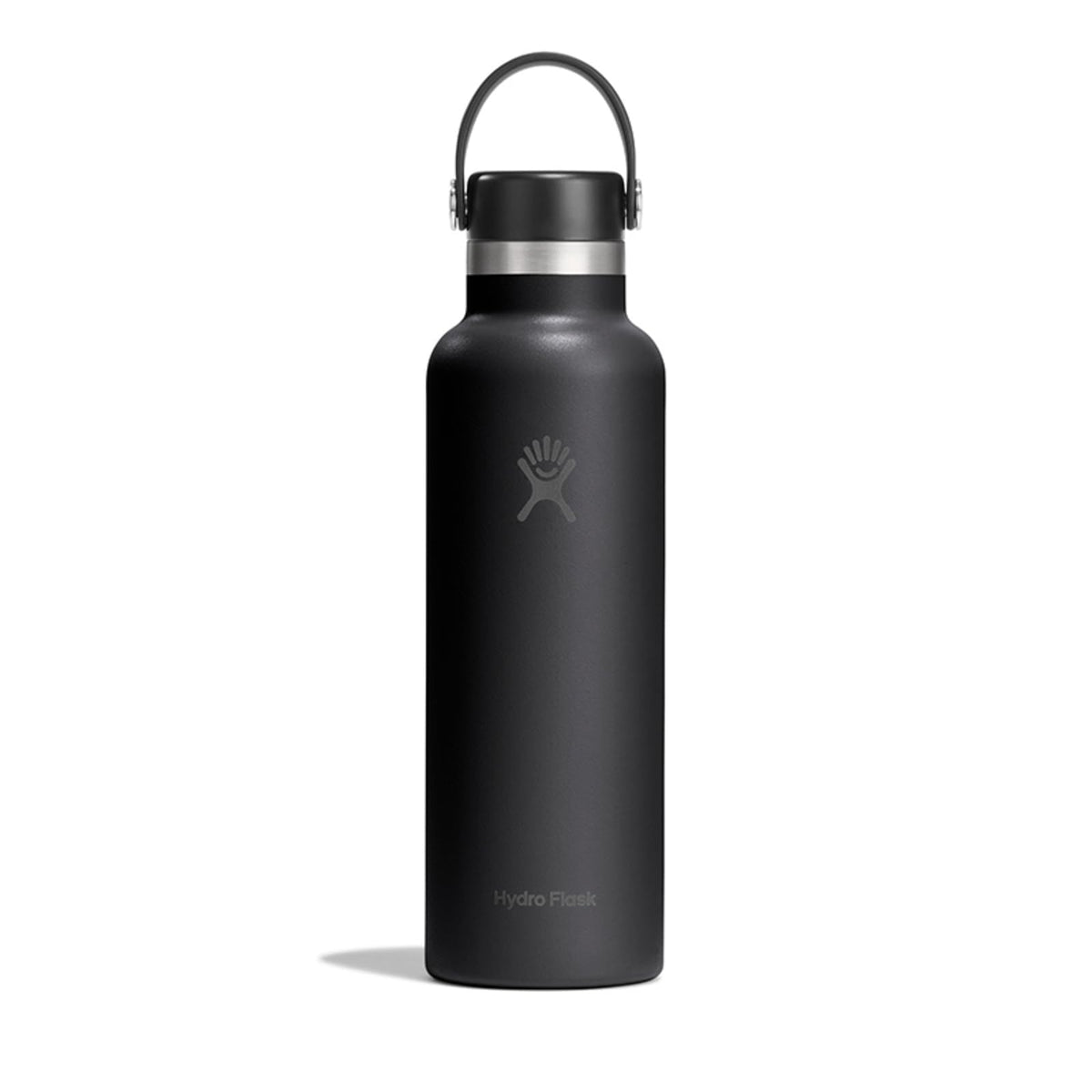 Hydro Flask Standard Mouth 21oz Water Bottle in Tonal Black